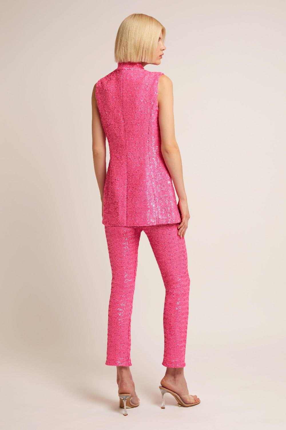 La Petite Robe Di Chiara Boni orsolya sequined vest Acquista Ora