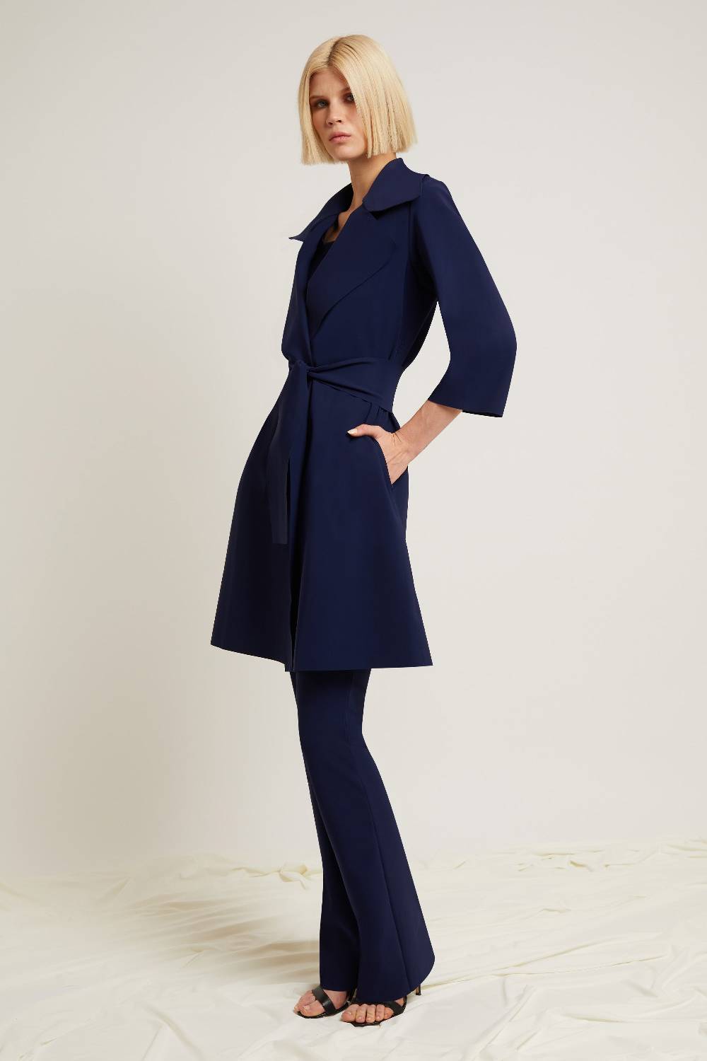 La Petite Robe Di Chiara Boni saveria duster coat Nuovo