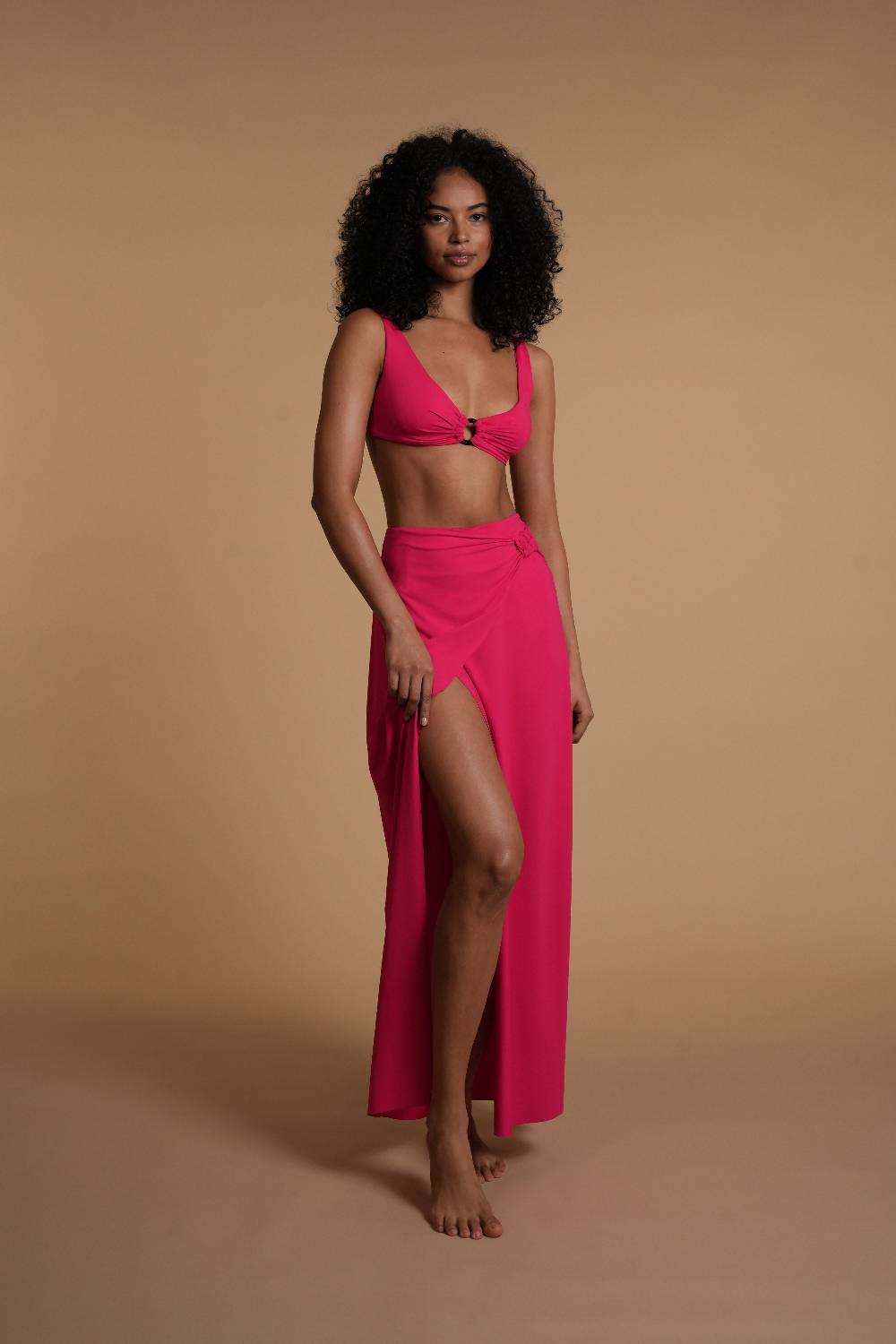 La Petite Robe Di Chiara Boni knot-ida rio skirt Presa