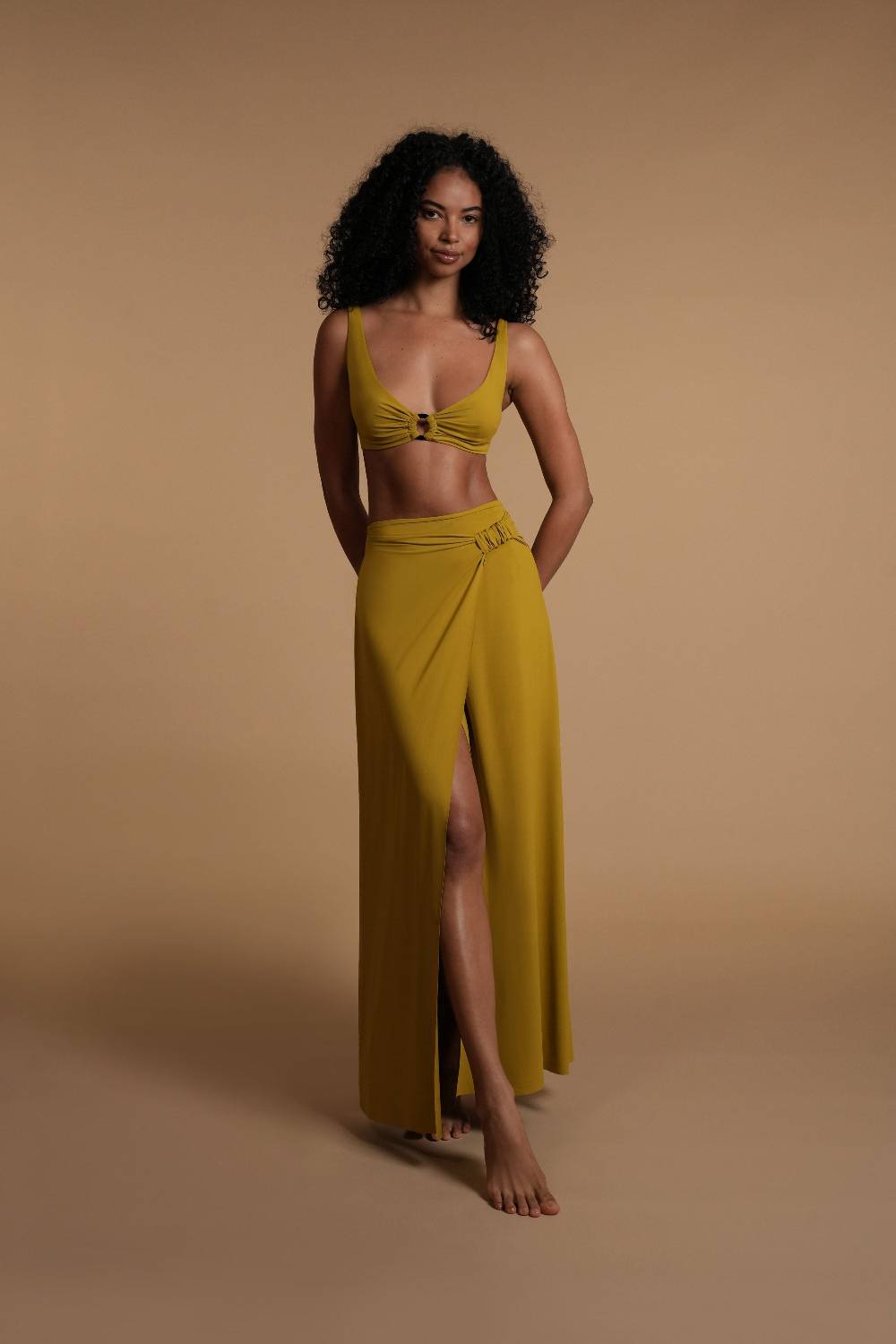 La Petite Robe Di Chiara Boni knot-ida rio skirt In Vendita