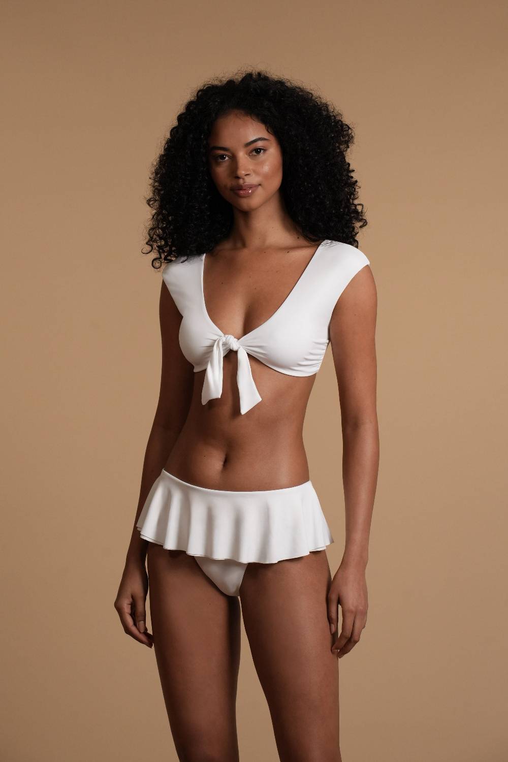 La Petite Robe Di Chiara Boni ruffle rio bikini Vendita Economica