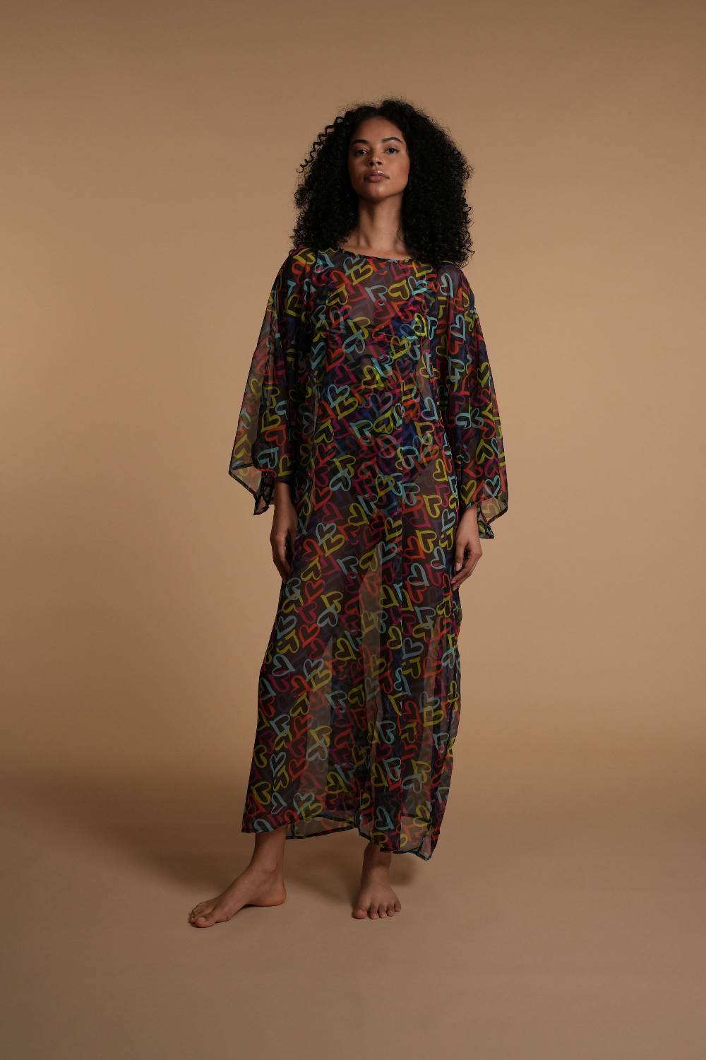 La Petite Robe Di Chiara Boni chiffon-mae printed cover-up In Saldo