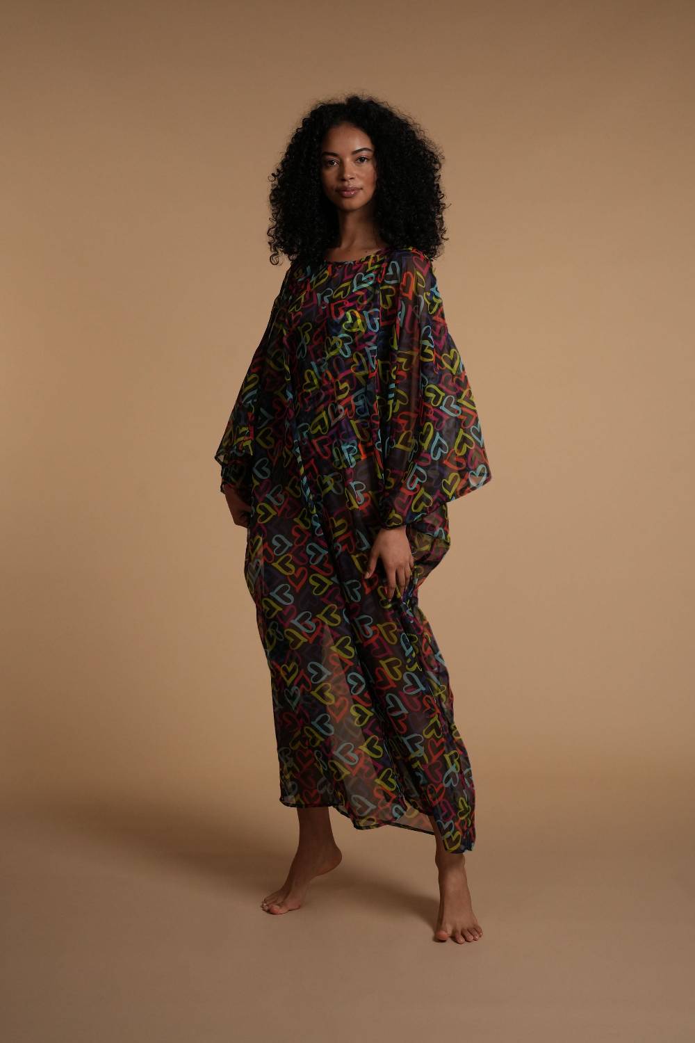 La Petite Robe Di Chiara Boni chiffon-mae printed cover-up In Saldo