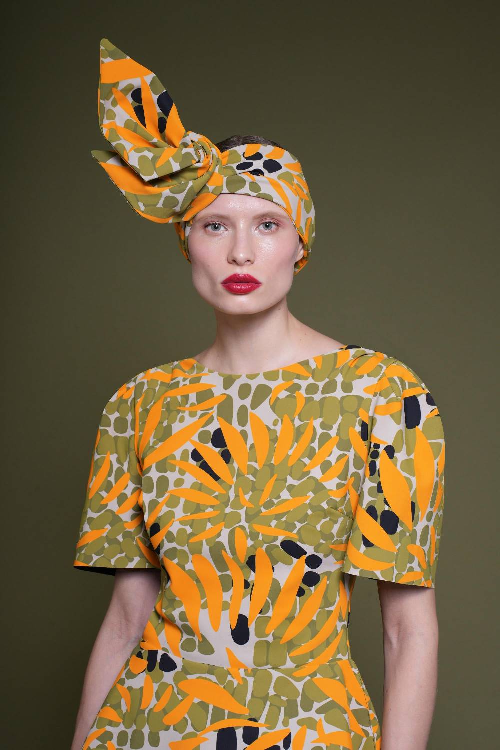 La Petite Robe Di Chiara Boni printed turban Italia