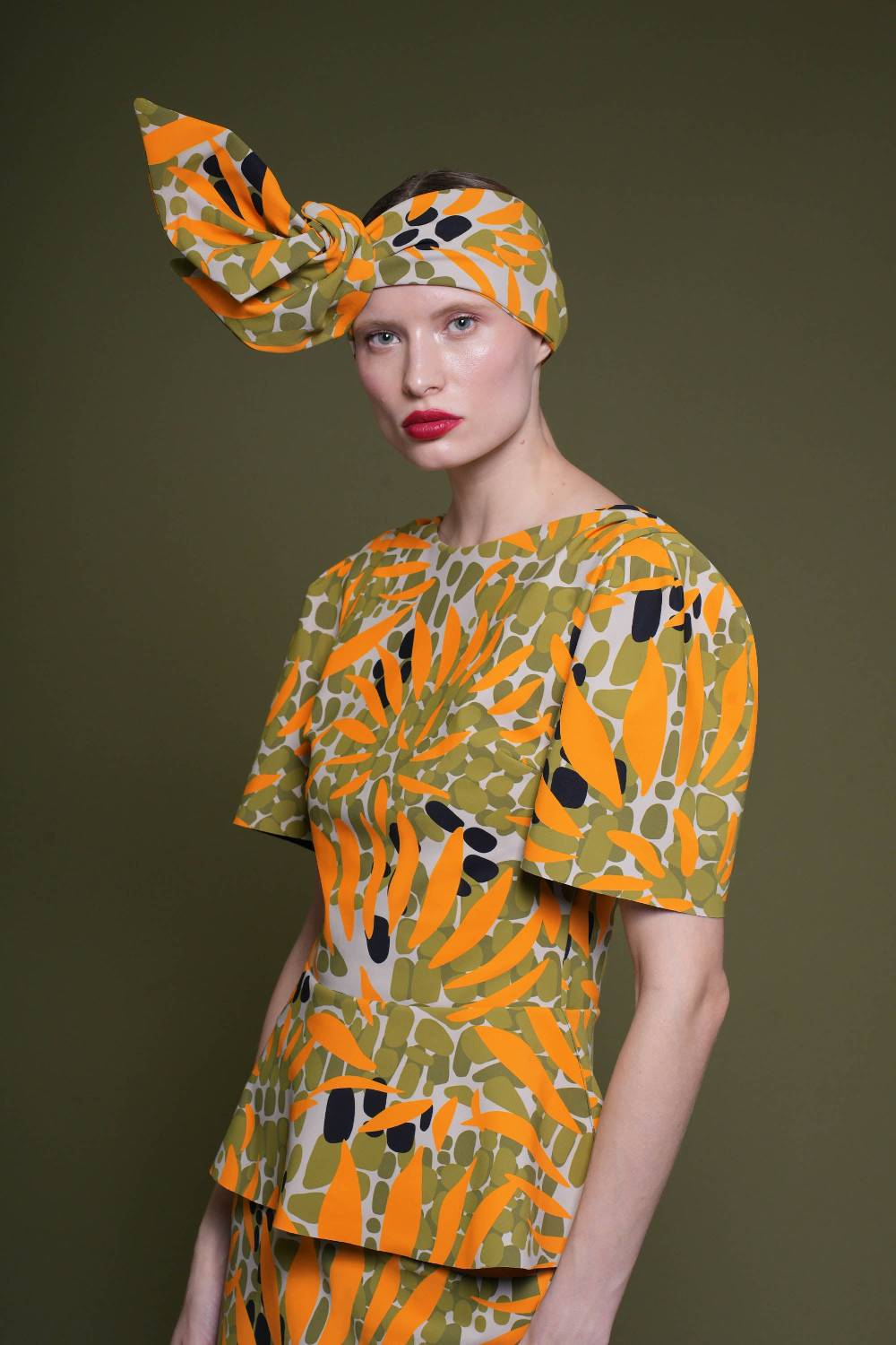 La Petite Robe Di Chiara Boni printed turban Italia