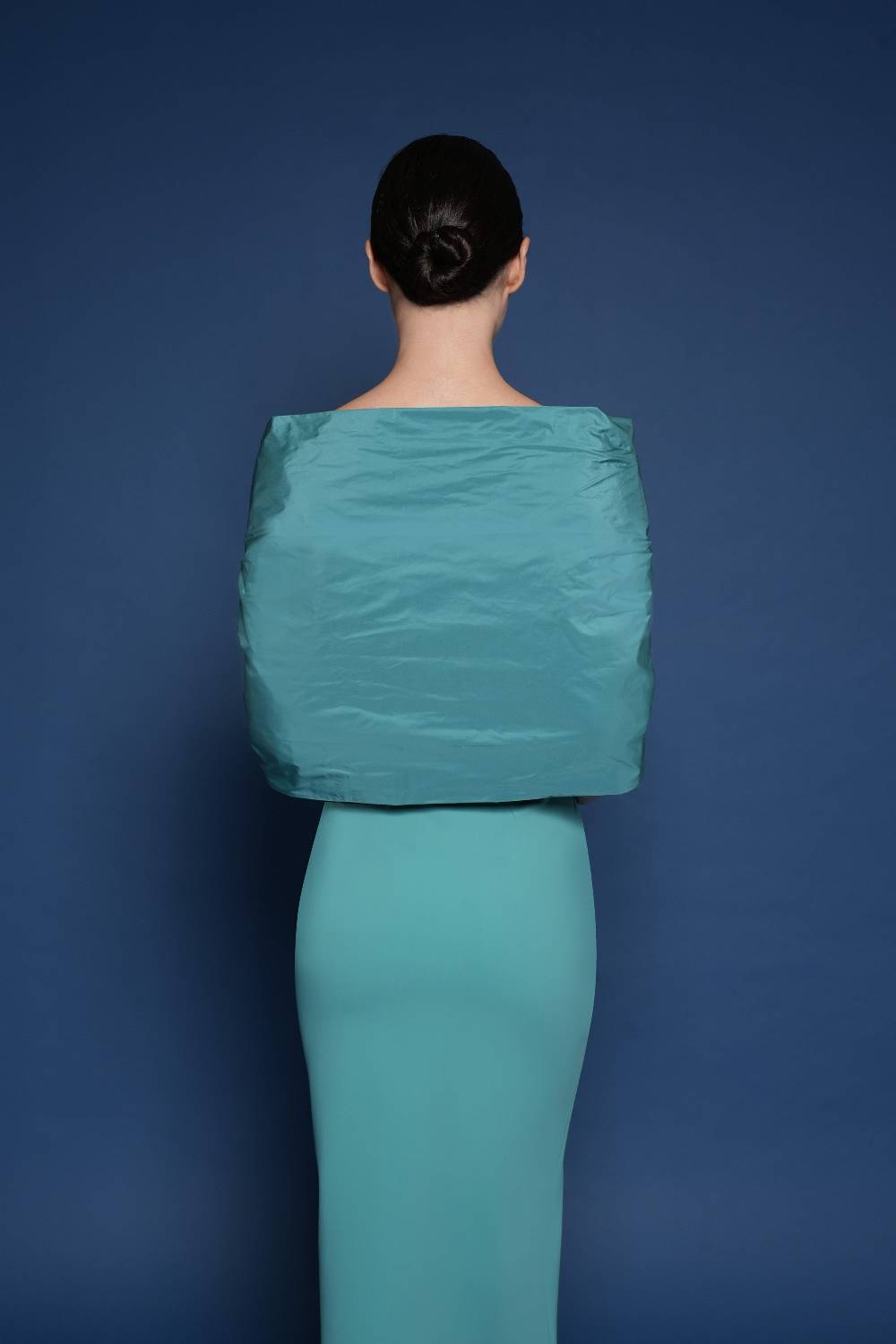 La Petite Robe Di Chiara Boni eva taffeta stole Spedizione Gratuita