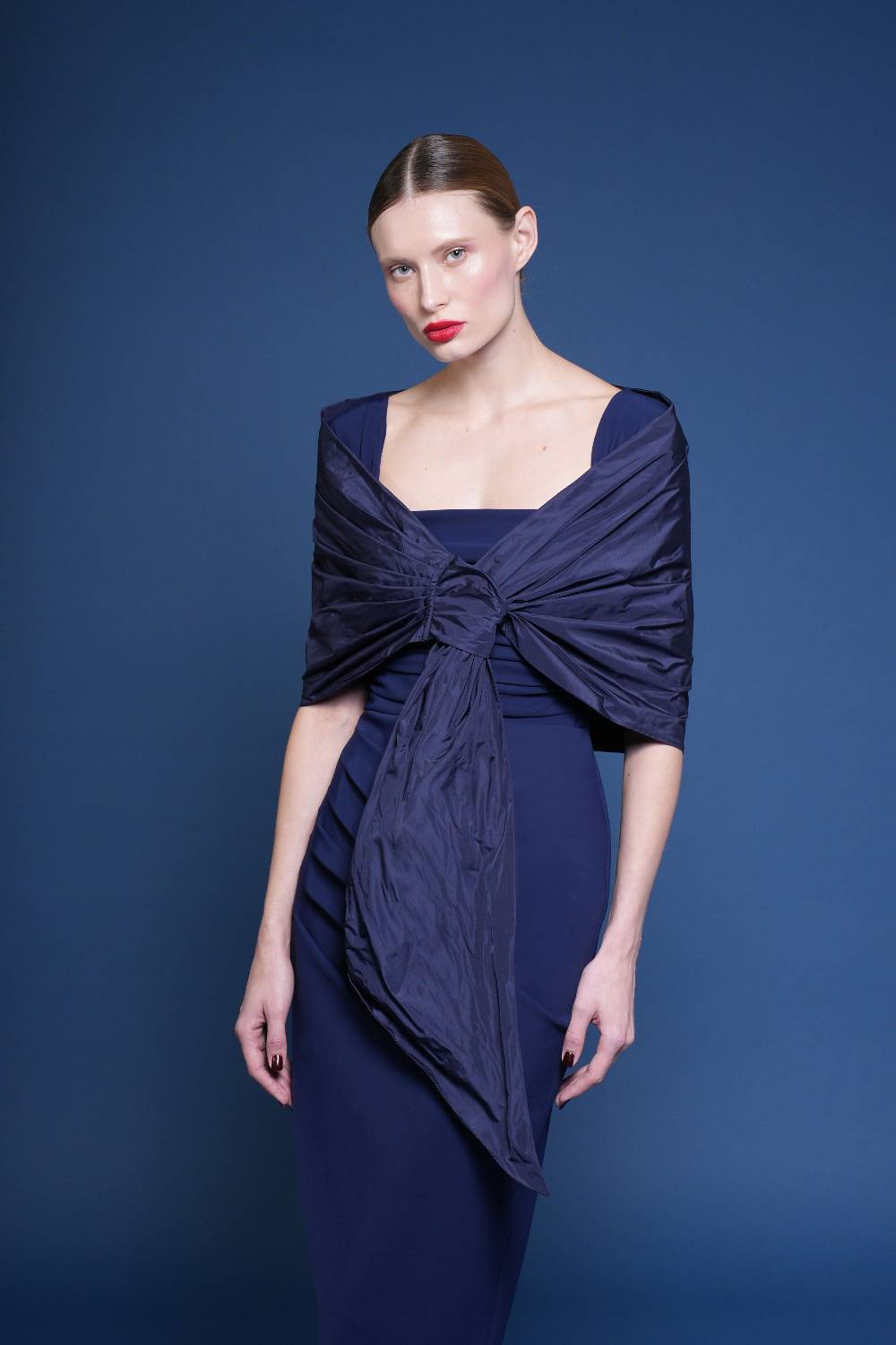La Petite Robe Di Chiara Boni eva taffeta stole Pezzi Unici