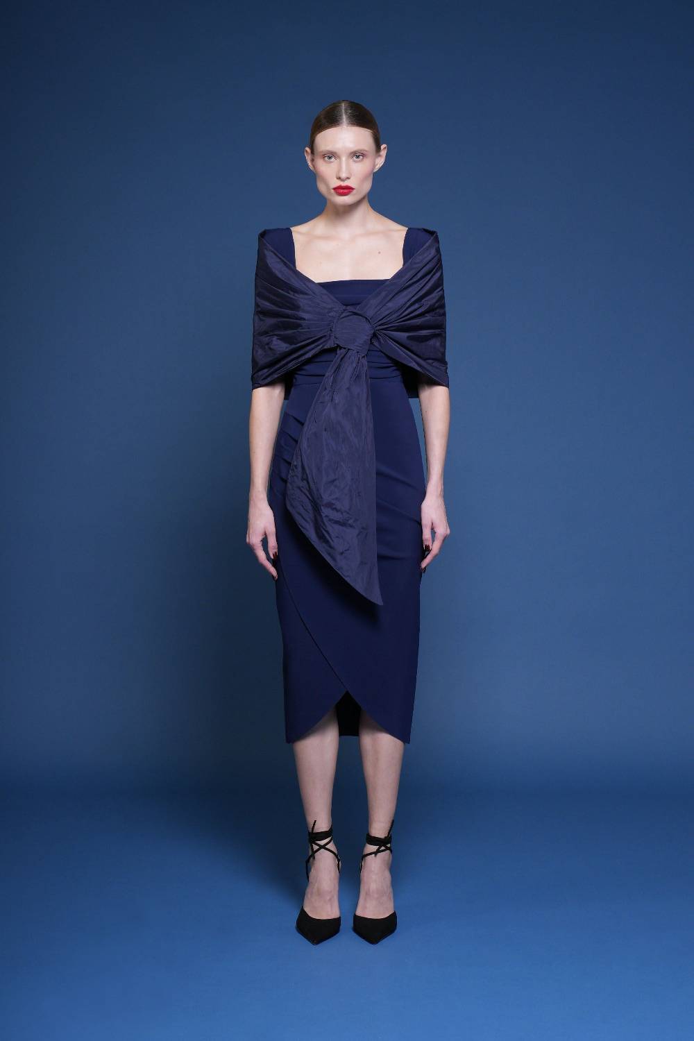 La Petite Robe Di Chiara Boni eva taffeta stole Pezzi Unici