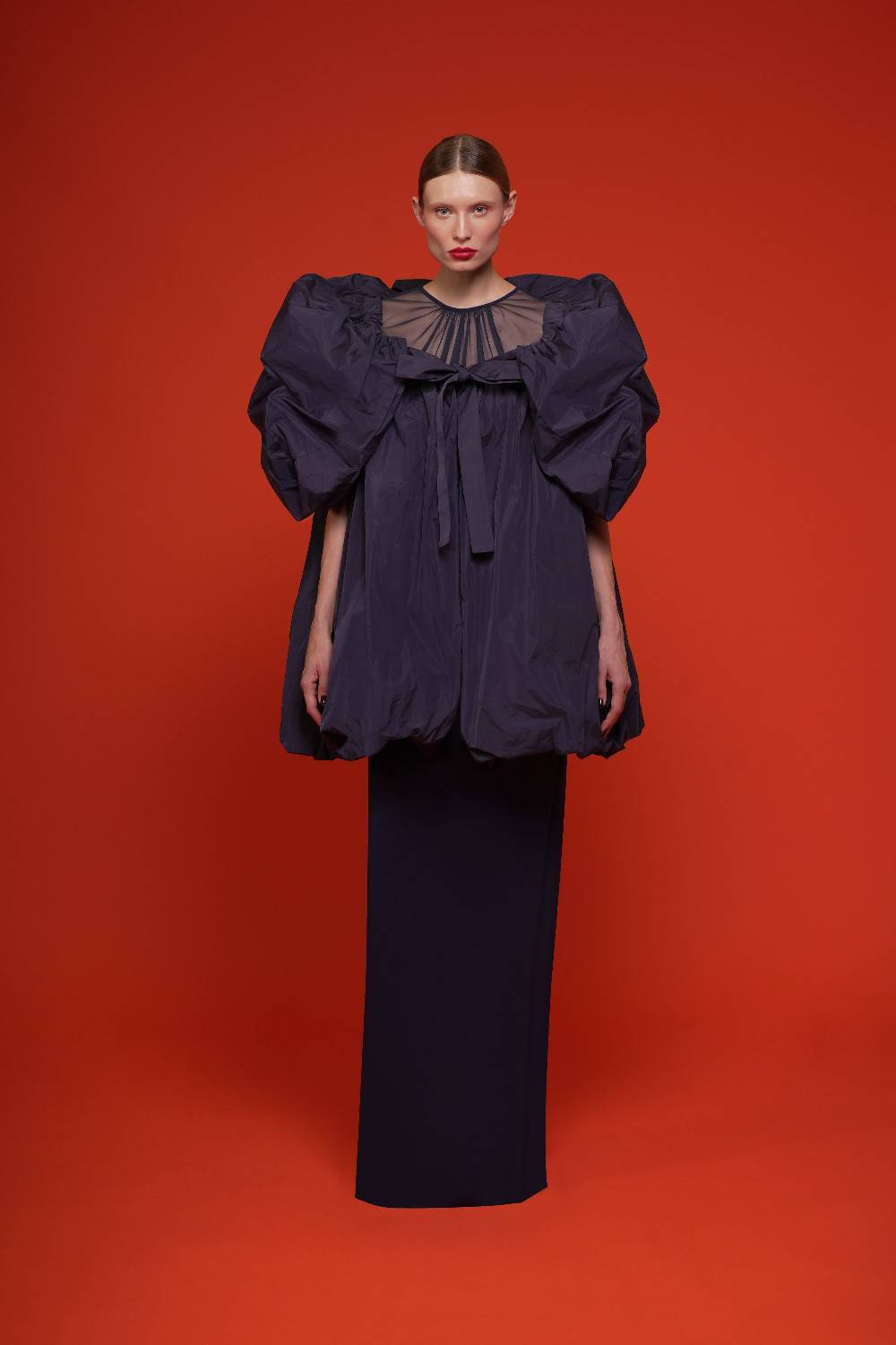 La Petite Robe Di Chiara Boni kap taffeta stole Soddisfazione Garantita