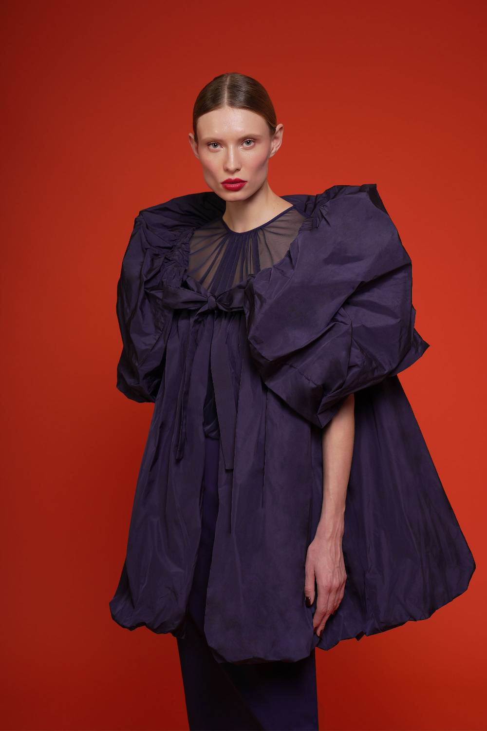 La Petite Robe Di Chiara Boni kap taffeta stole Soddisfazione Garantita