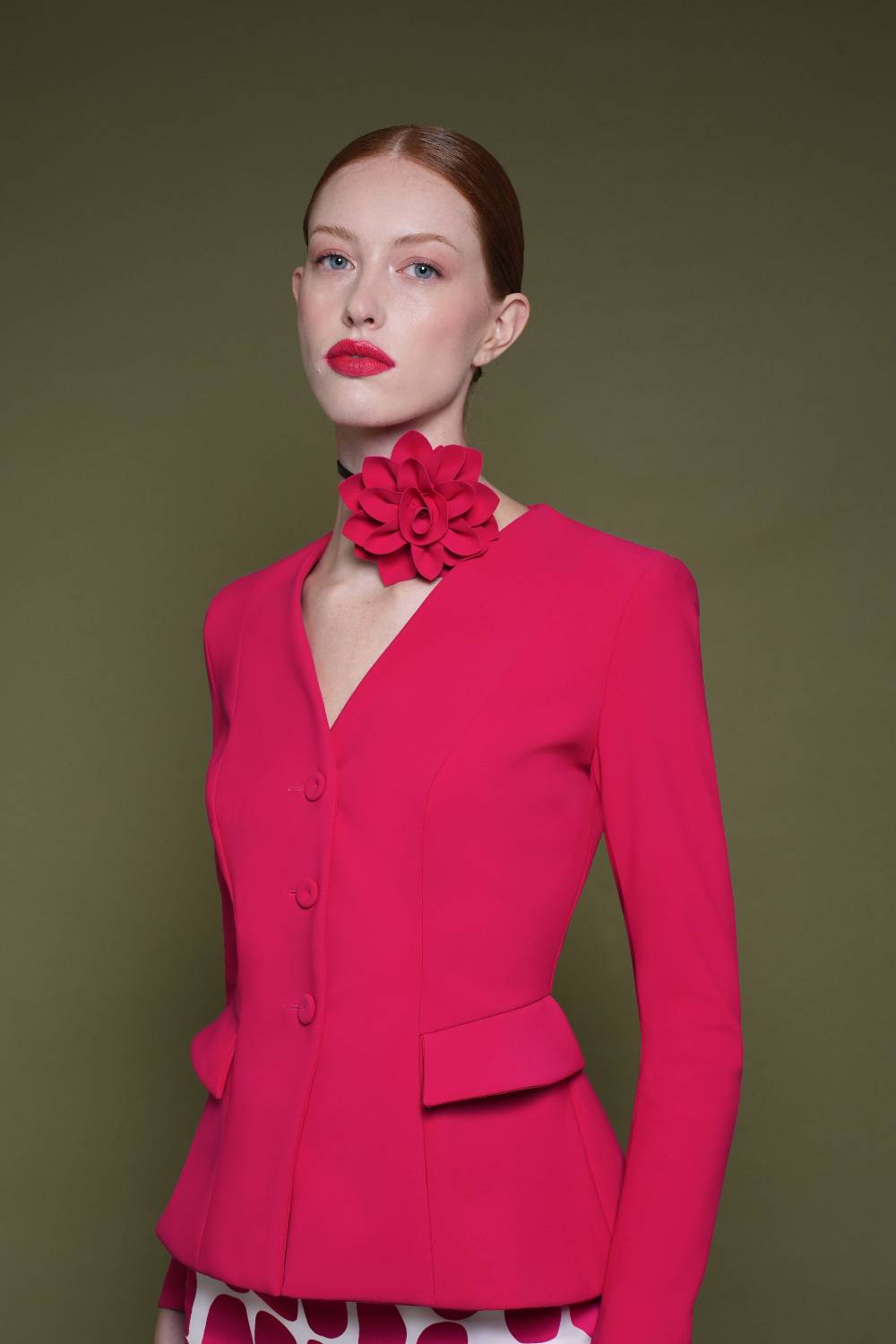 La Petite Robe Di Chiara Boni flower brooch Prezzo Ridotto
