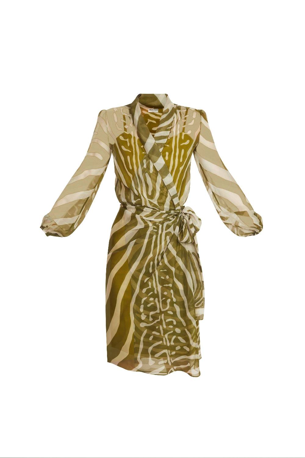 La Petite Robe Di Chiara Boni crizi printed chiffon dress Offerte