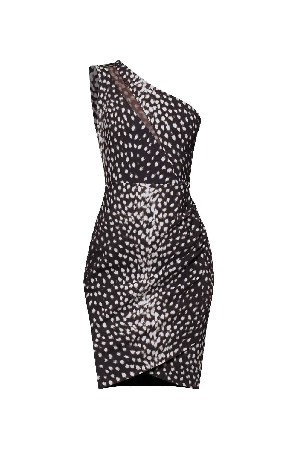 La Petite Robe Di Chiara Boni thalia illusion printed dress Vendita Calda