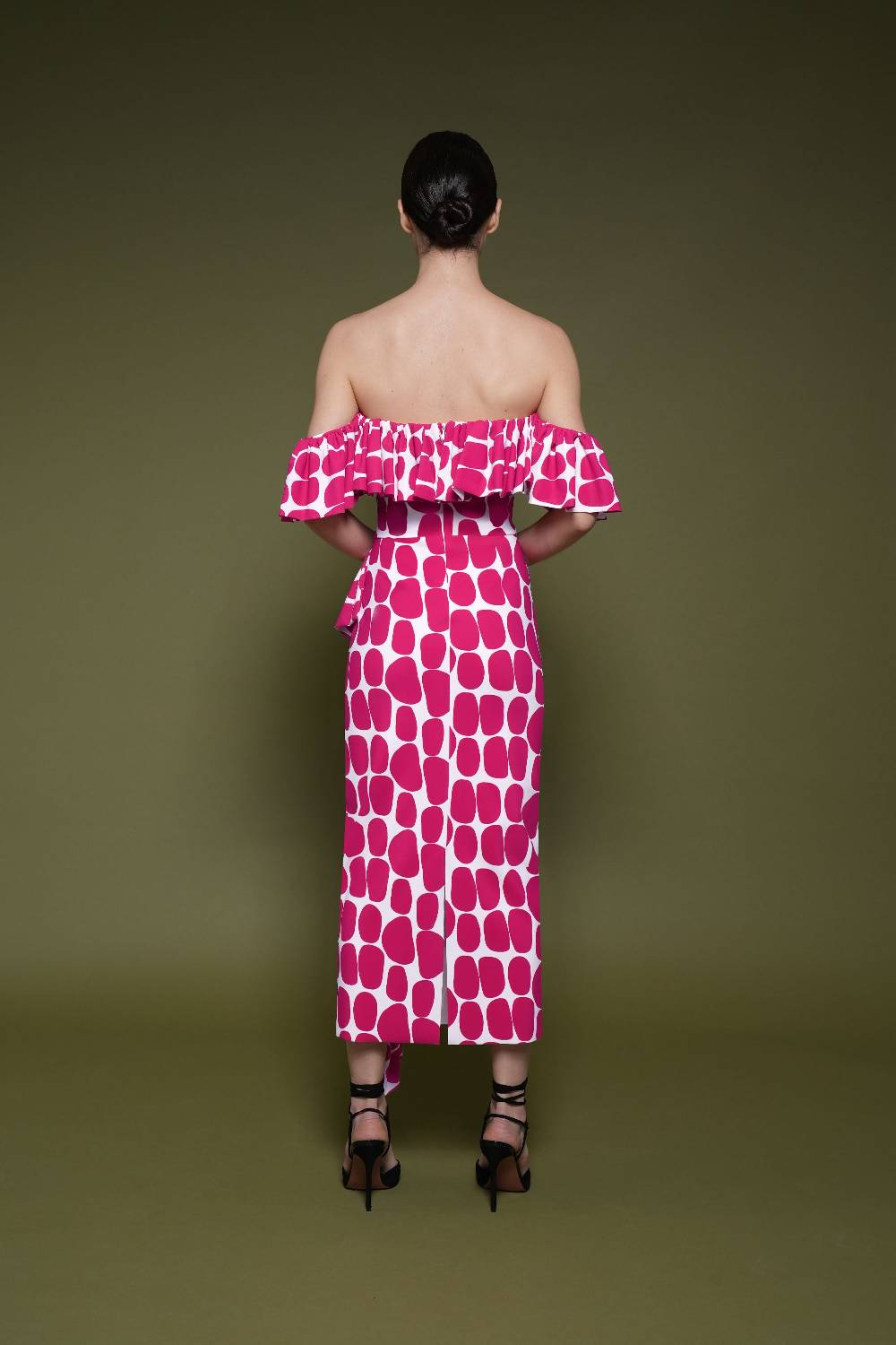 La Petite Robe Di Chiara Boni giraffea midi printed dress Offerta temporanea