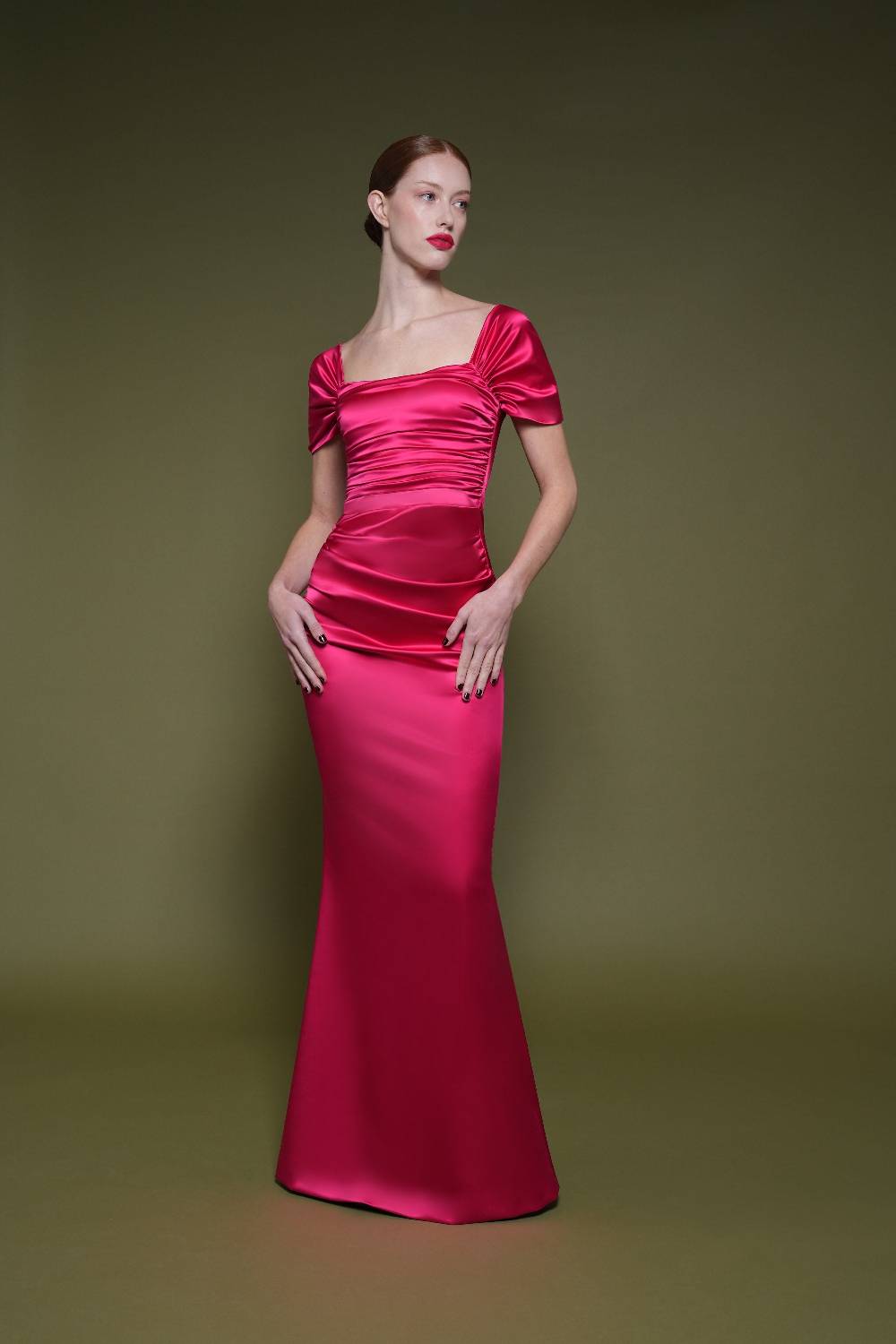 La Petite Robe Di Chiara Boni yudali satin gown Negozio