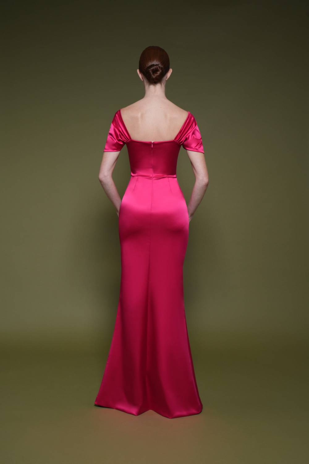 La Petite Robe Di Chiara Boni yudali satin gown Negozio