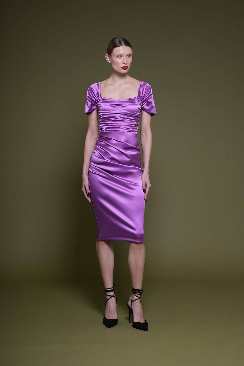 La Petite Robe Di Chiara Boni yudali satin dress Italia