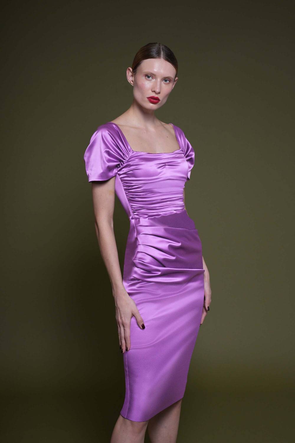 La Petite Robe Di Chiara Boni yudali satin dress Italia