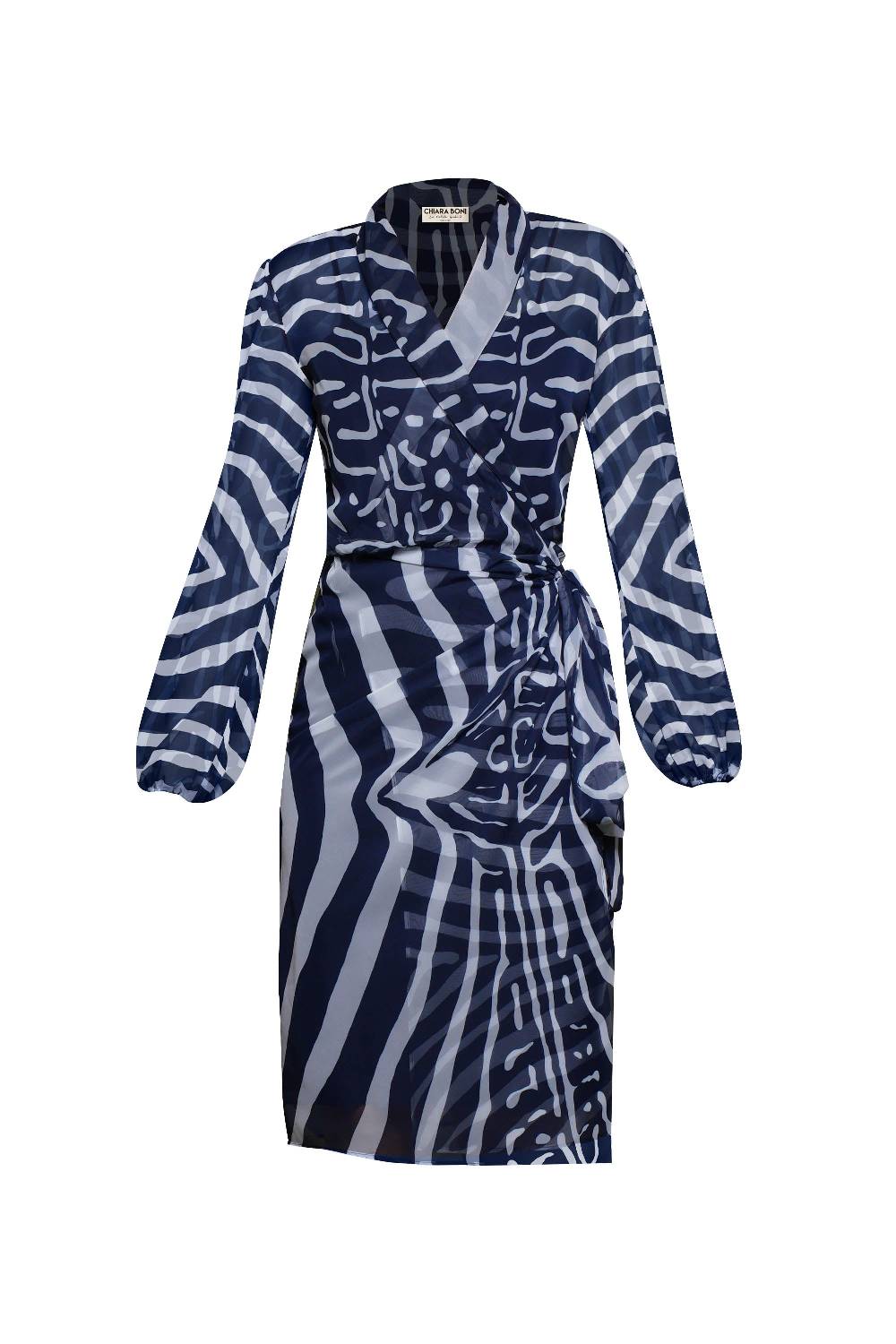 La Petite Robe Di Chiara Boni crizi printed chiffon dress Outlet