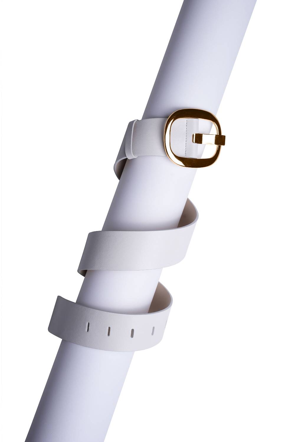La Petite Robe Di Chiara Boni leather belt with metallic buckle Offerta speciale