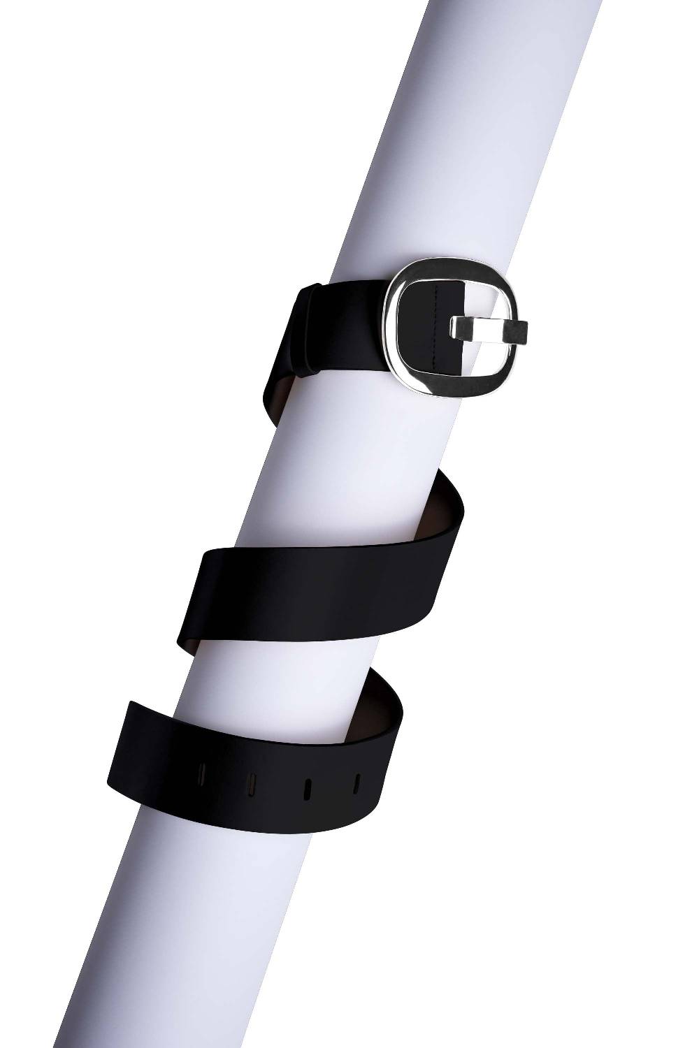 La Petite Robe Di Chiara Boni leather belt with metallic buckle Grande vendita