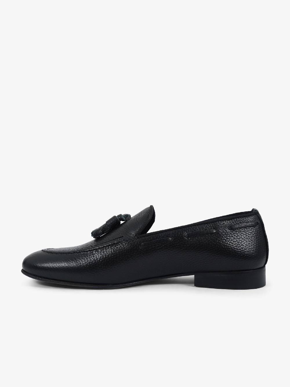 LORIS LORENZO Scarpe basse ELECU CAMPANELLE uomo pelle nero Nuova