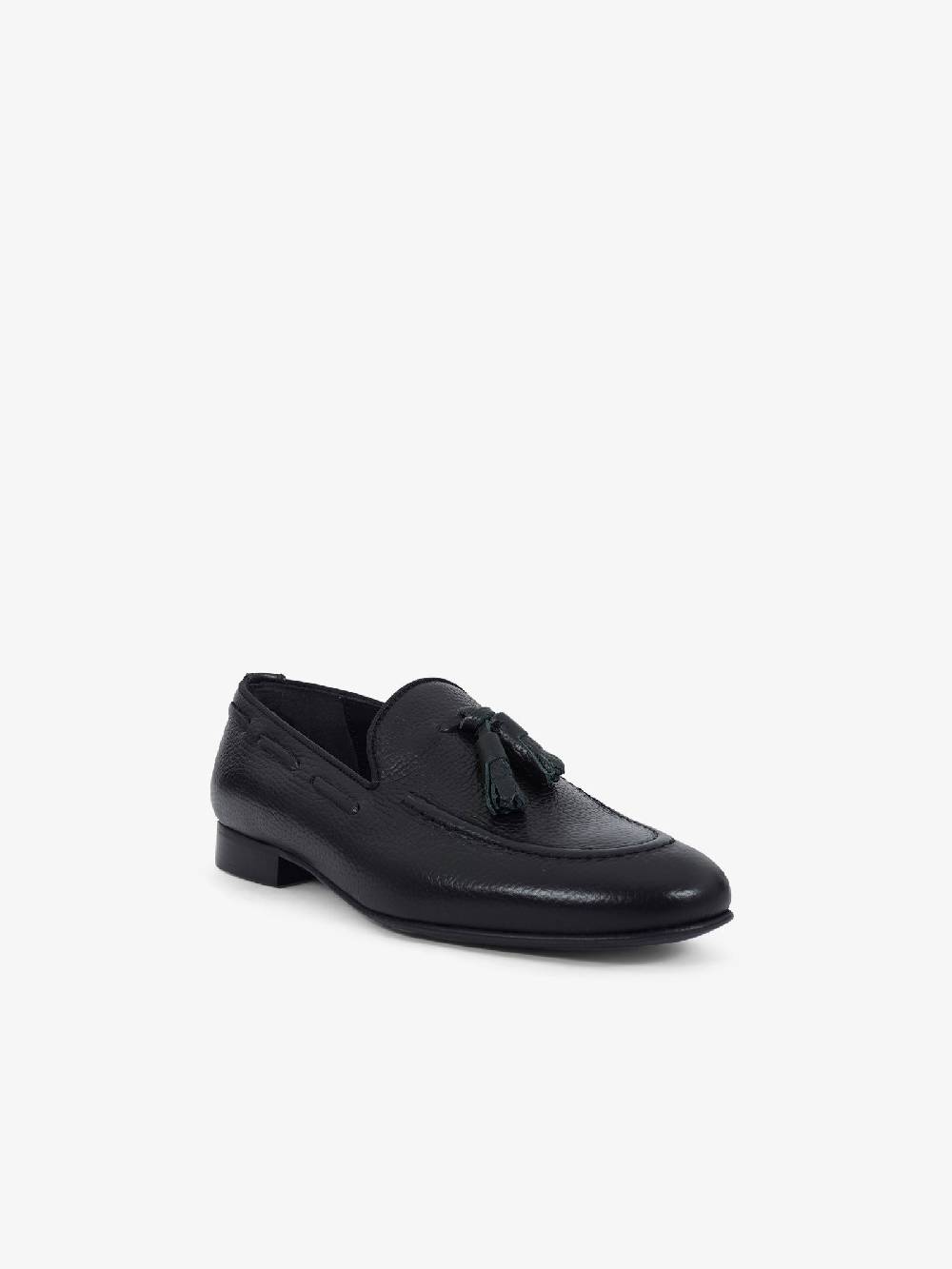 LORIS LORENZO Scarpe basse ELECU CAMPANELLE uomo pelle nero Nuova