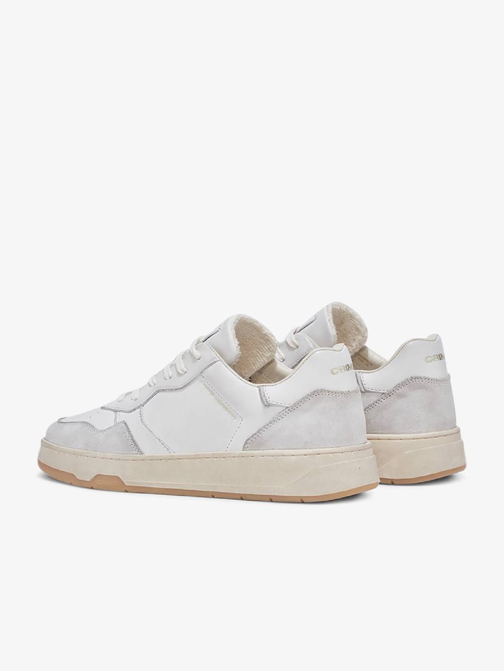 CRIME LONDON Sneakers Timeless 16206PP5 uomo pelle bianco In Linea