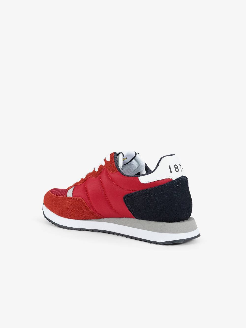 LYLE & SCOTT Sneakers Dyce uomo pelle sintetica rosso Pezzi Unici