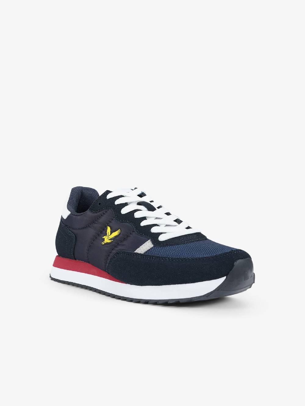 LYLE & SCOTT Sneakers Dyce uomo pelle sintetica blu Soddisfazione Garantita
