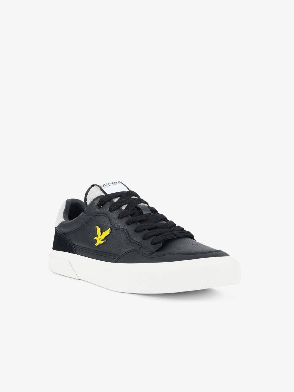 LYLE & SCOTT Sneakers Bora uomo pelle nero Promozione Limitata