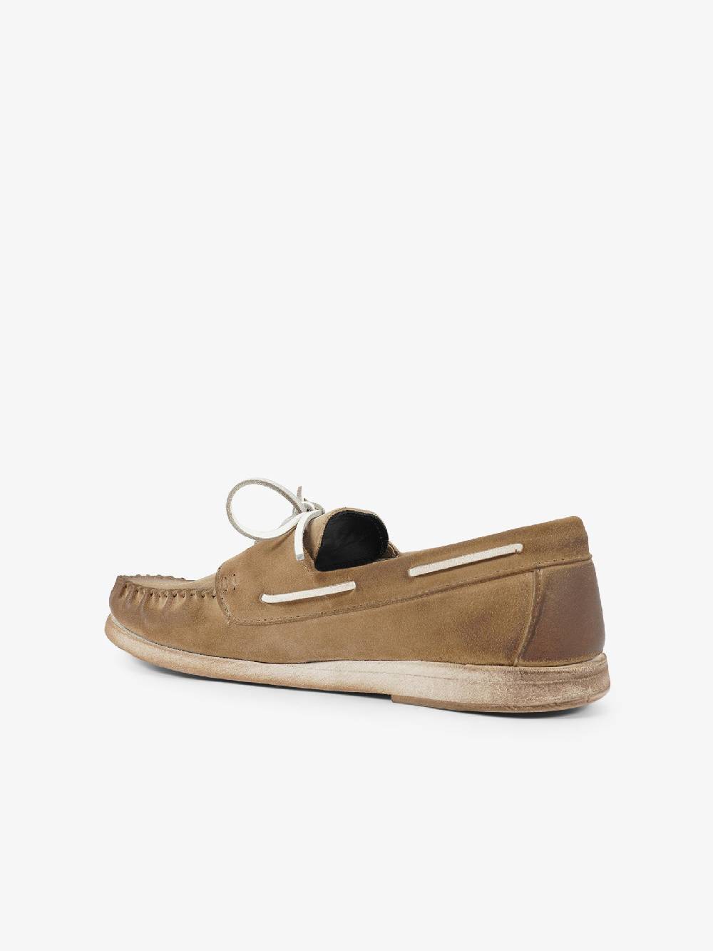 CAVALLACCIO Mocassini 1006 uomo pelle beige Affare Del Giorno