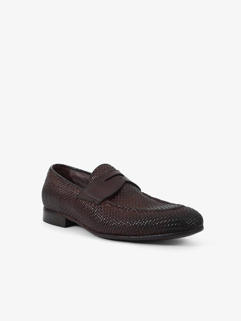 CAVALLACCIO Mocassini 004 uomo pelle marrone Presa