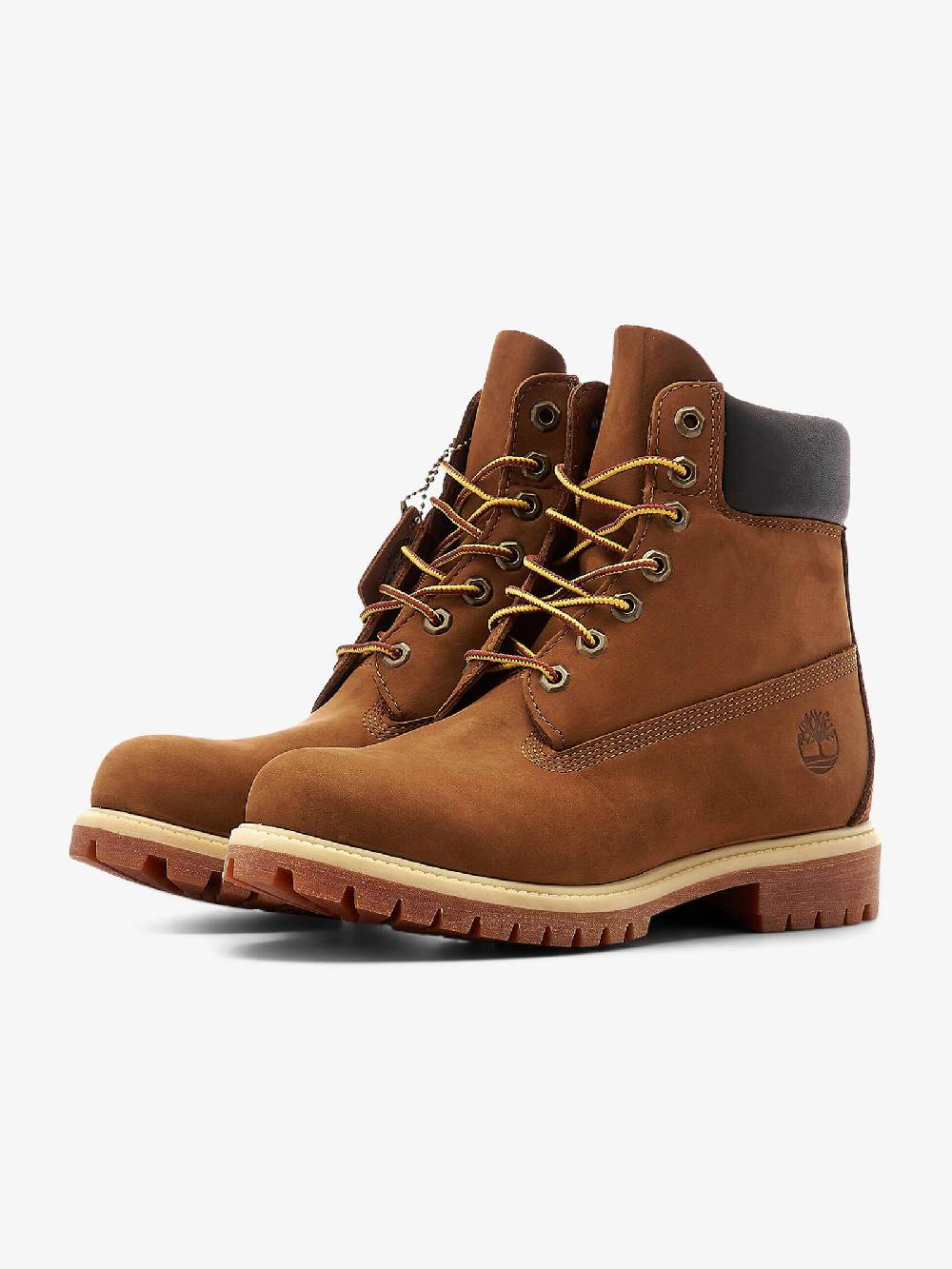 TIMBERLAND Stivaletti Premium 6-Inch TB072066 uomo pelle beige Offerta