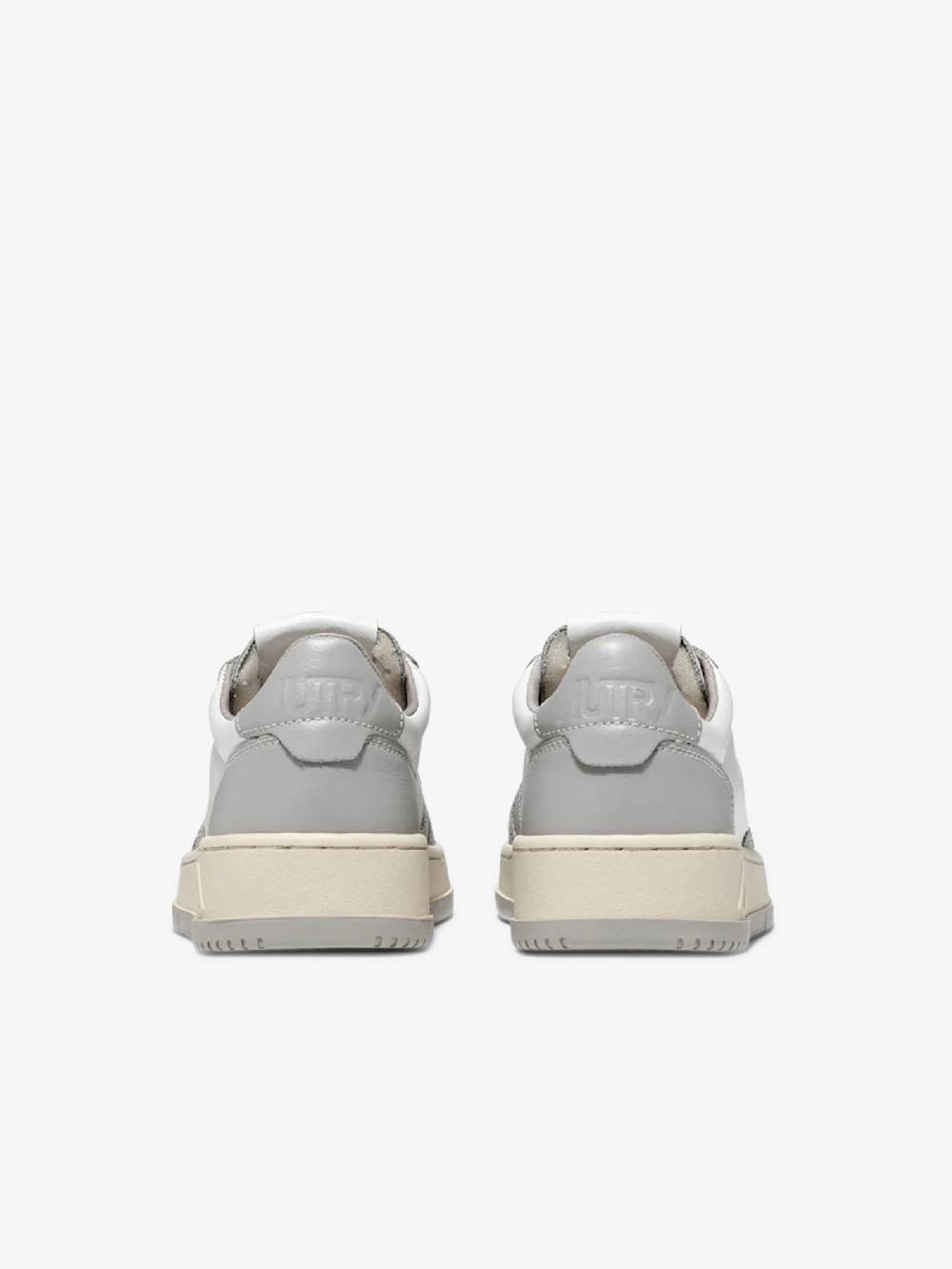 AUTRY Sneakers Medalist Low AULM uomo pelle bianco Outlet