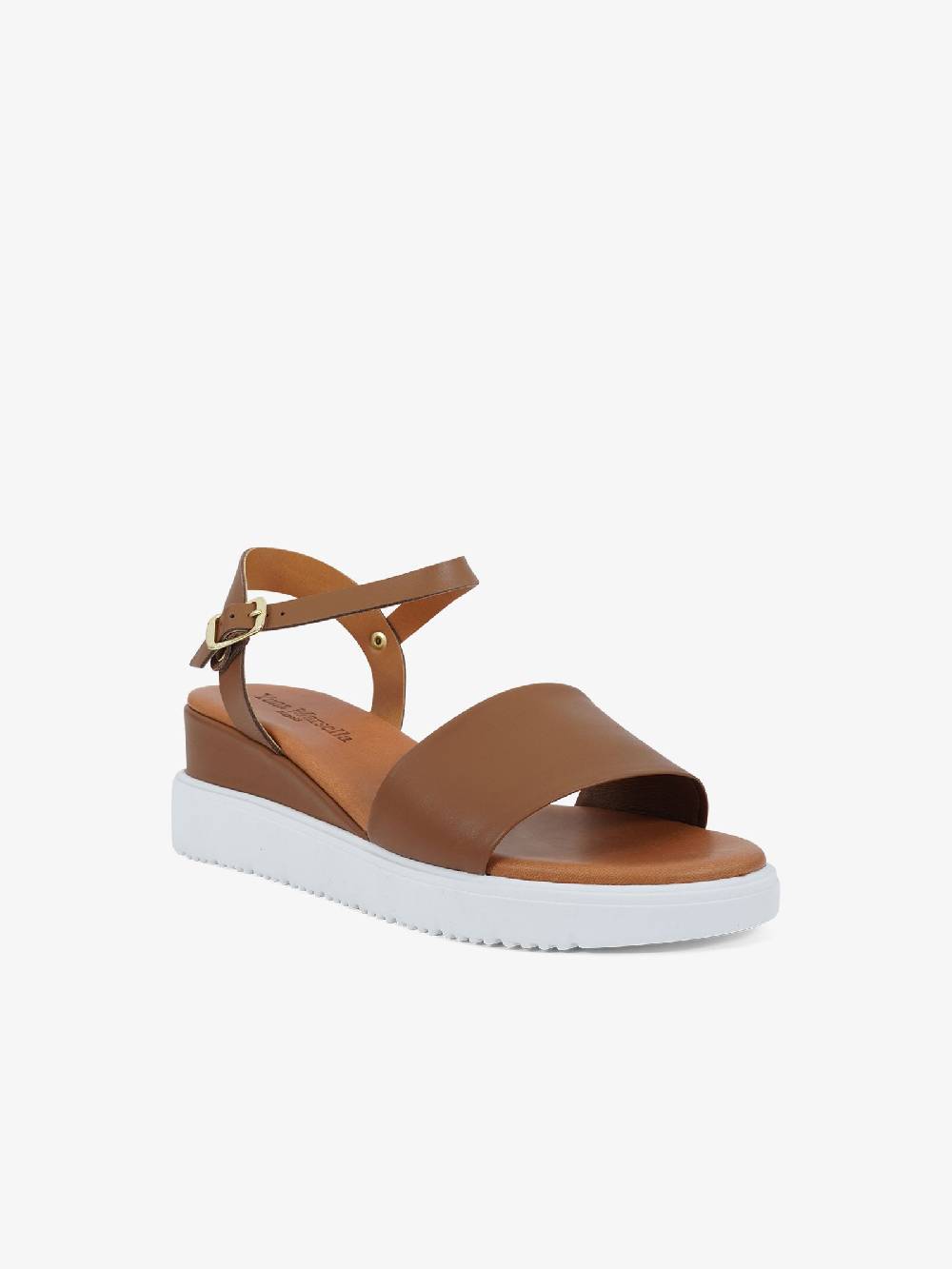 YUNA MARSELLA Sandali FZ3-02XL donna pelle marrone Italia