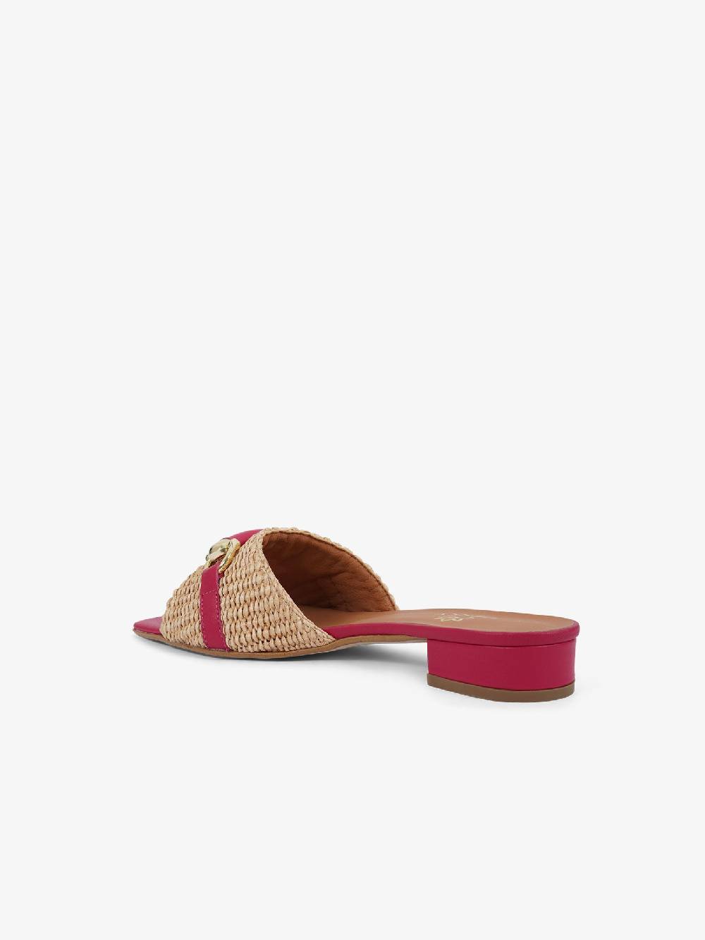 HESSY Sandali con tacco TACCO 10 720 donna rafia fucsia Qualità