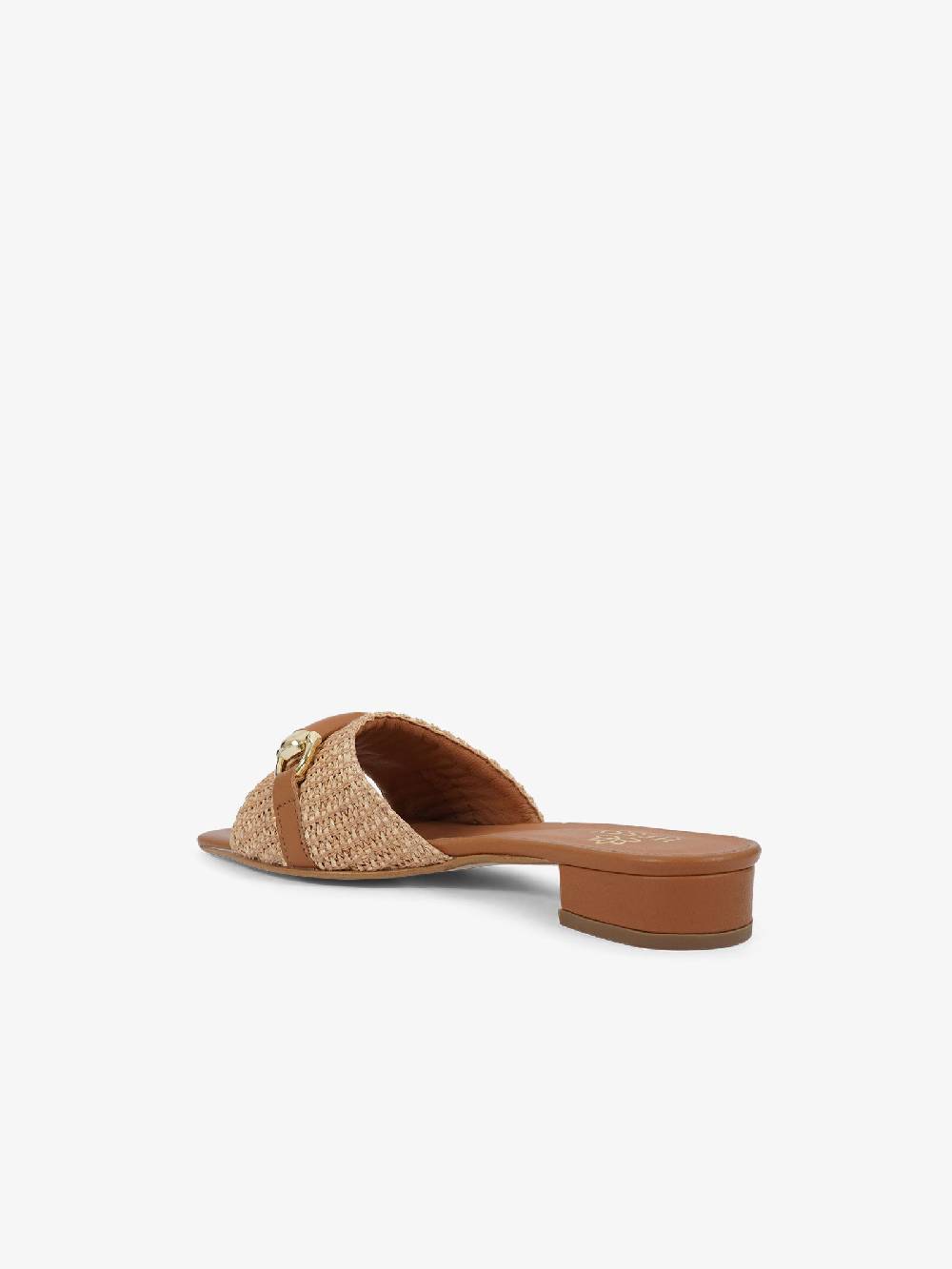 HESSY Sandali con tacco TACCO 10 720 donna rafia marrone Vendita