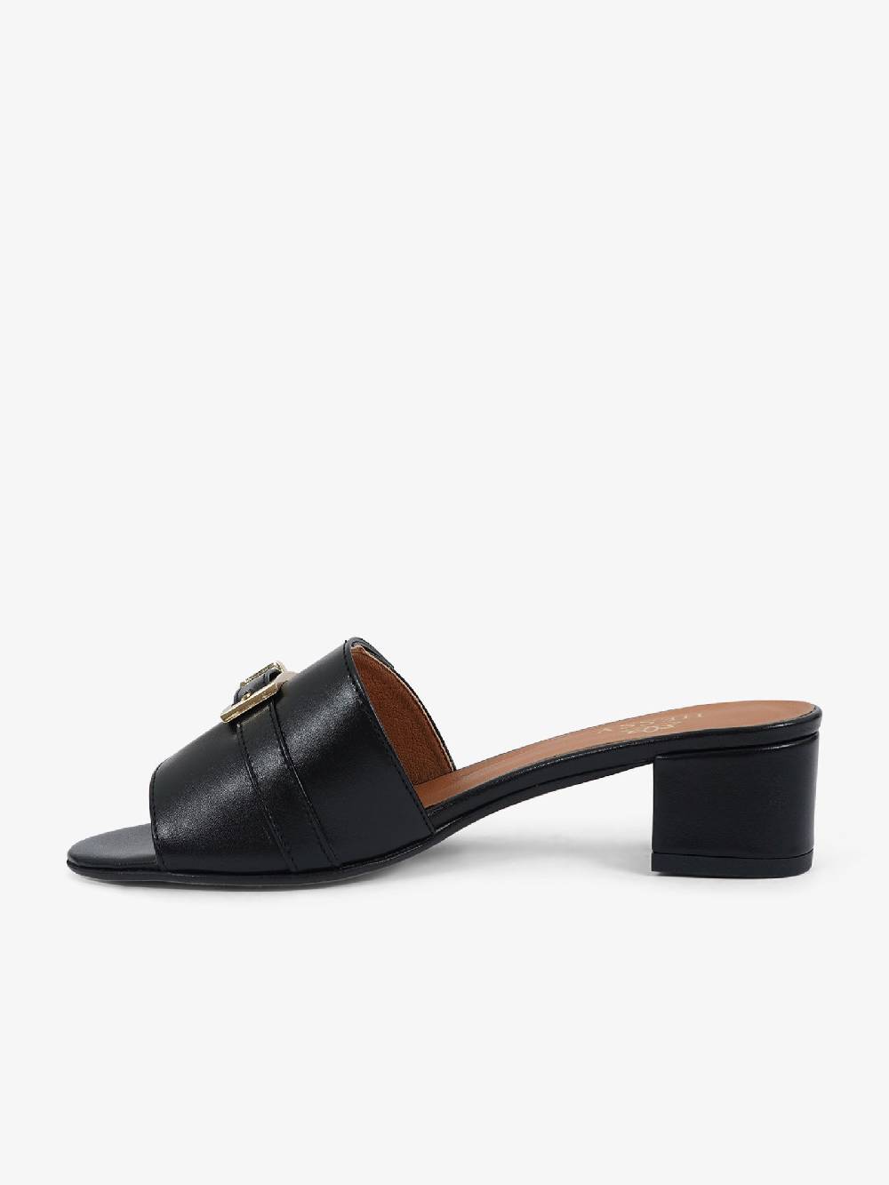 HESSY Sandali con tacco TACCO 20 5050 donna pelle nero Pezzi Unici