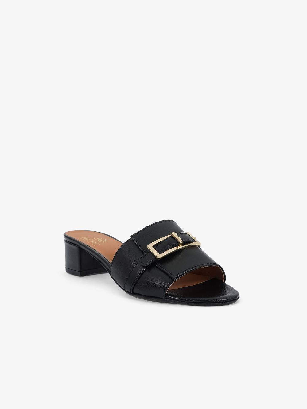 HESSY Sandali con tacco TACCO 20 5050 donna pelle nero Pezzi Unici