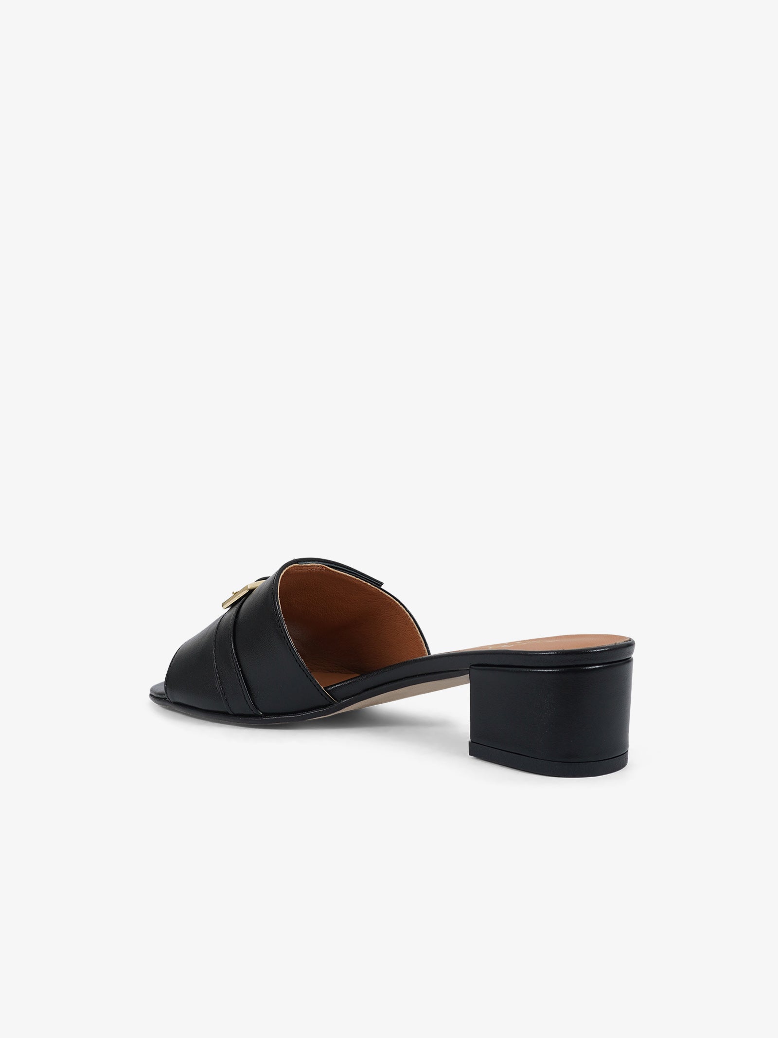 HESSY Sandali con tacco TACCO 20 5050 donna pelle nero Pezzi Unici