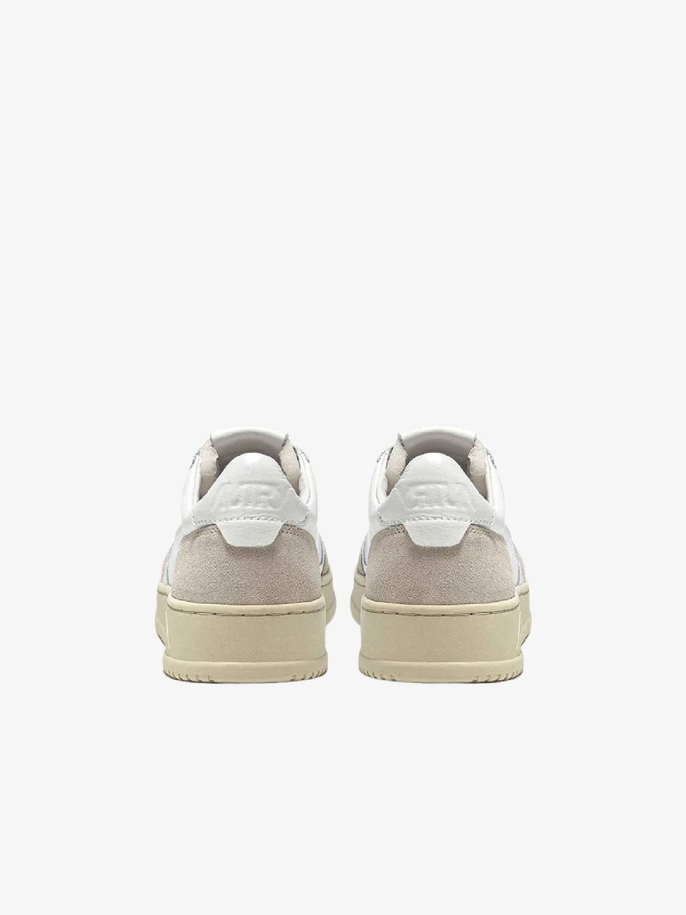 AUTRY Sneakers Medalist Low AULW donna pelle bianco Saldi Di Fabbrica