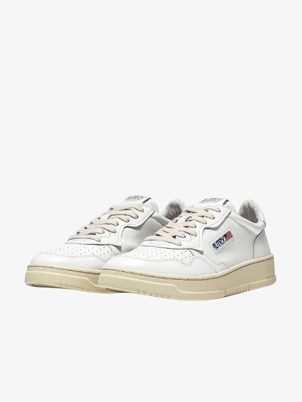 AUTRY Sneakers Medalist Low AULW donna pelle bianco I Più Venduti