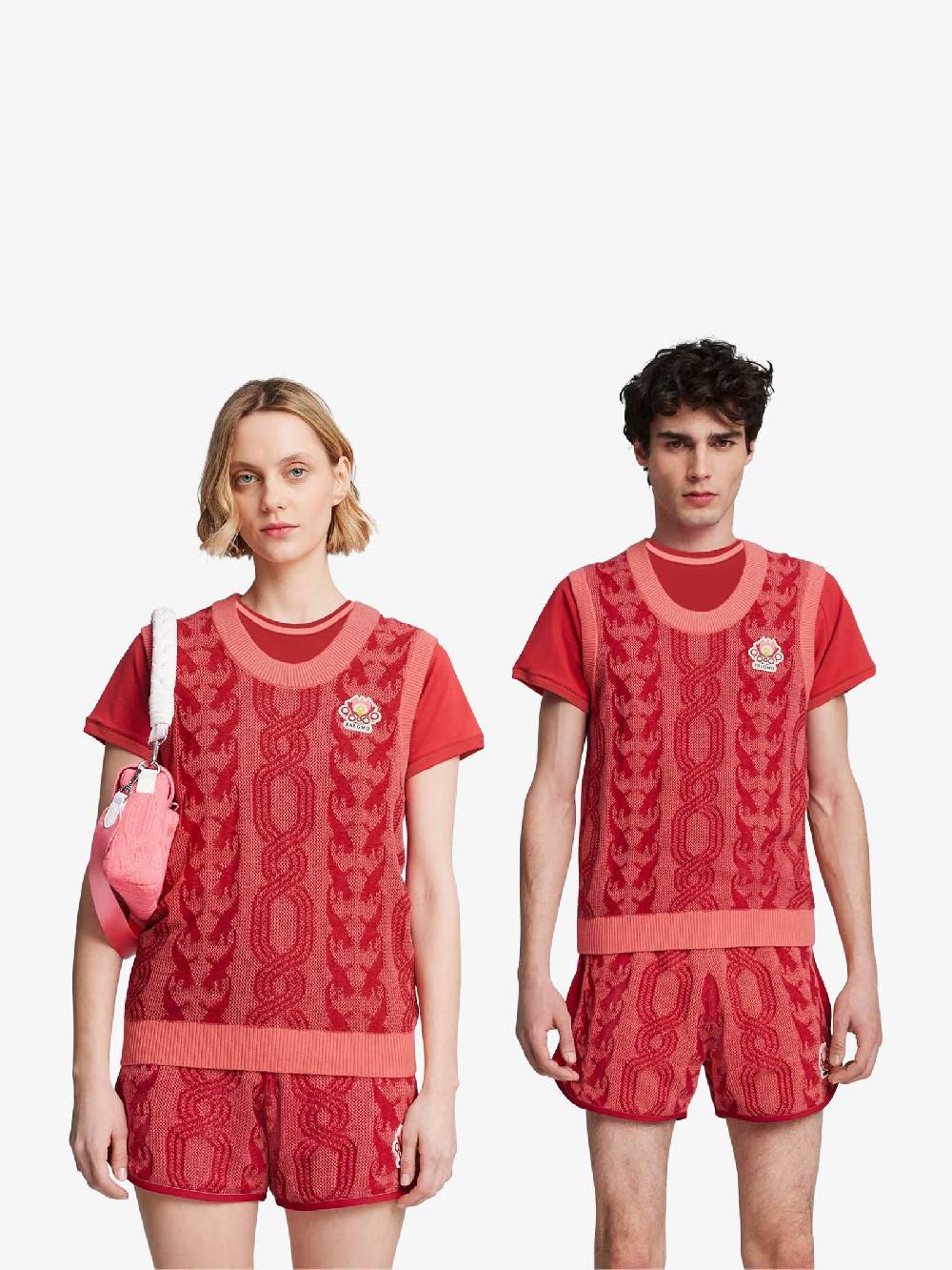 PUMA Top PUMA x PALOMO 625559_ donna cotone rosso 2025