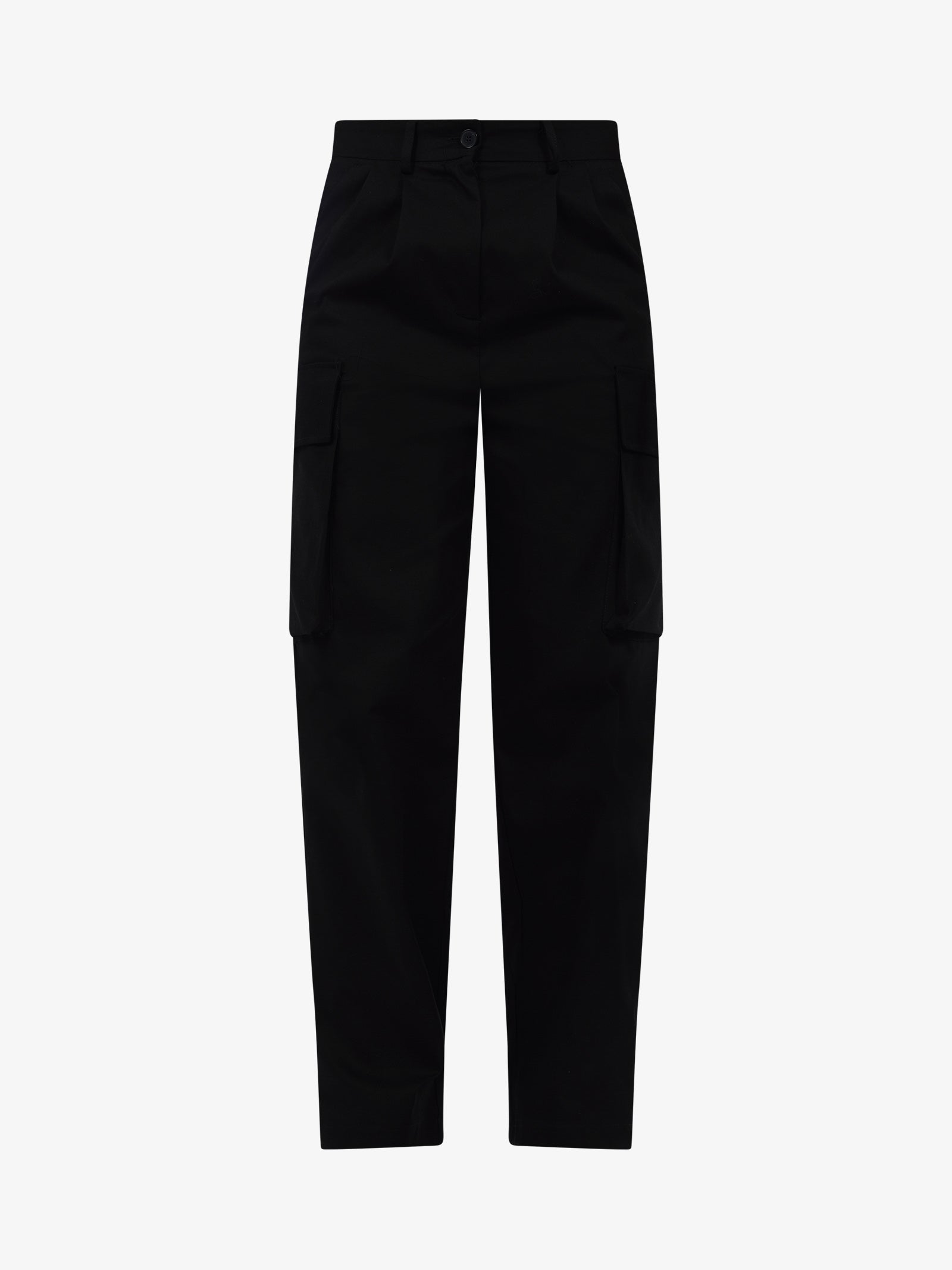 VICOLO Pantalone con tasconi TB0046 donna cotone nero Affare Del Giorno