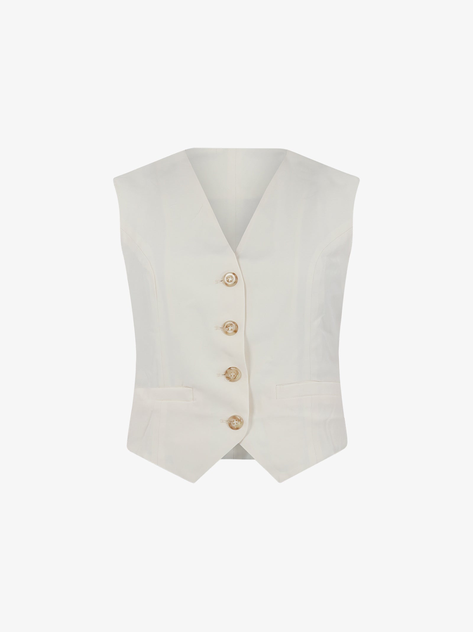 GLAMOROUS Top gilet GS0562 donna beige Moda