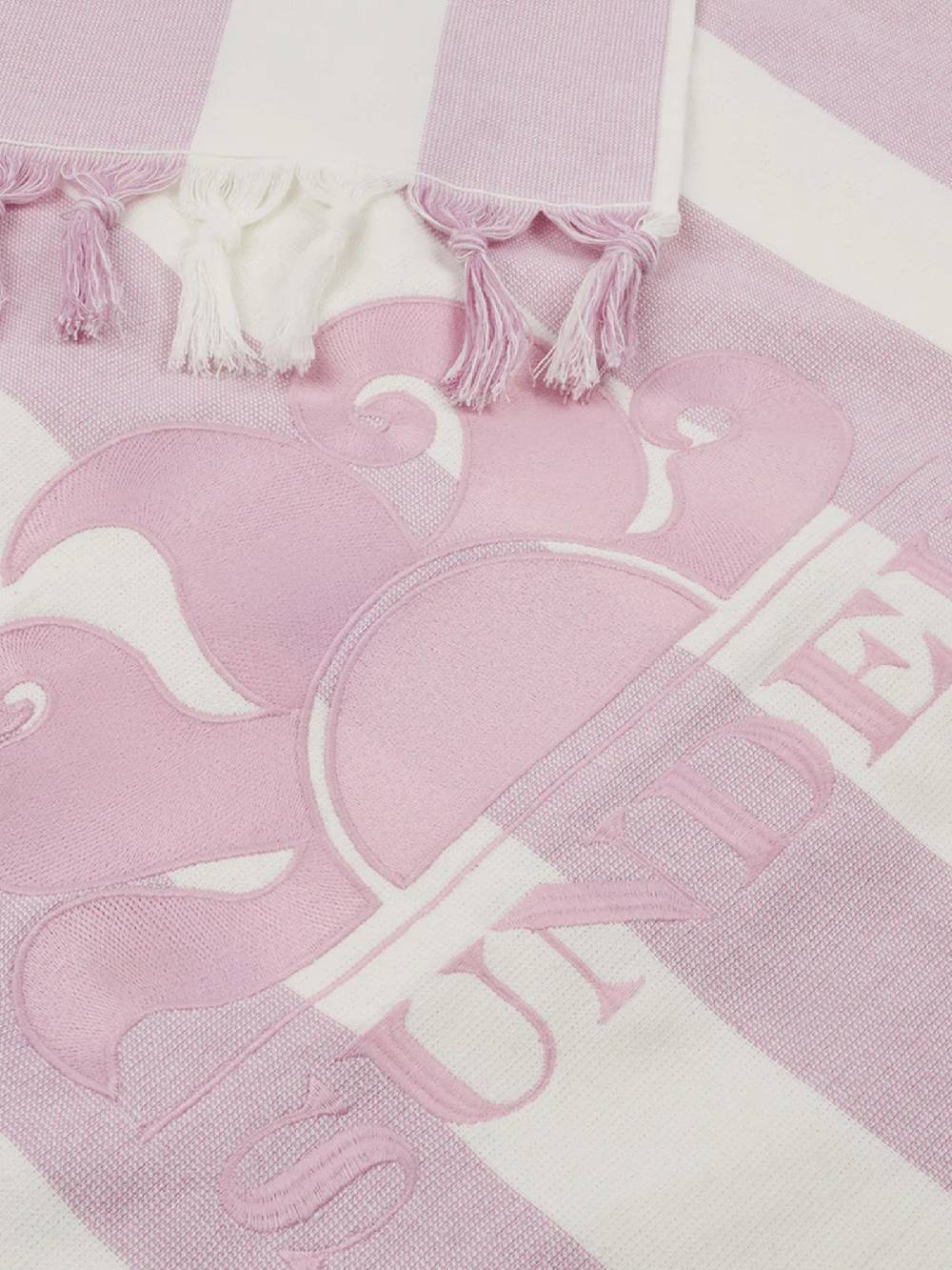 SUNDEK Teli mare jacquard towel unisex rosa Presa