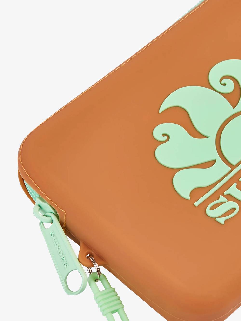 SUNDEK Pochette SMALL NECESSAIRE AW748ABSL100 donna PVC arancione Economico