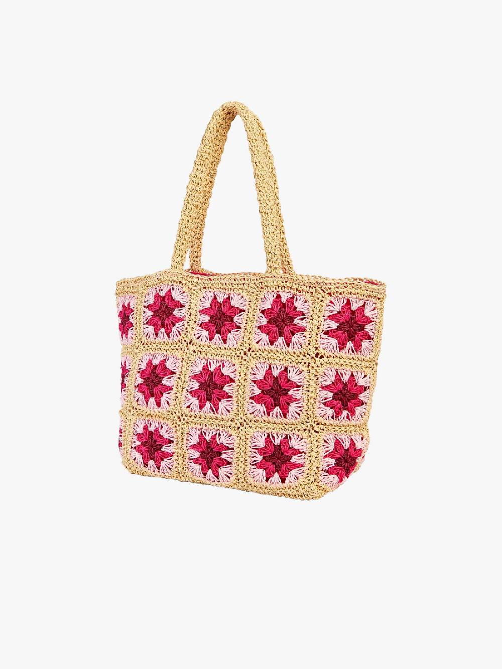 SUNDEK Borsa a mano TERRA PAPER AW745ABPA100 donna beige Saldi Di Fabbrica