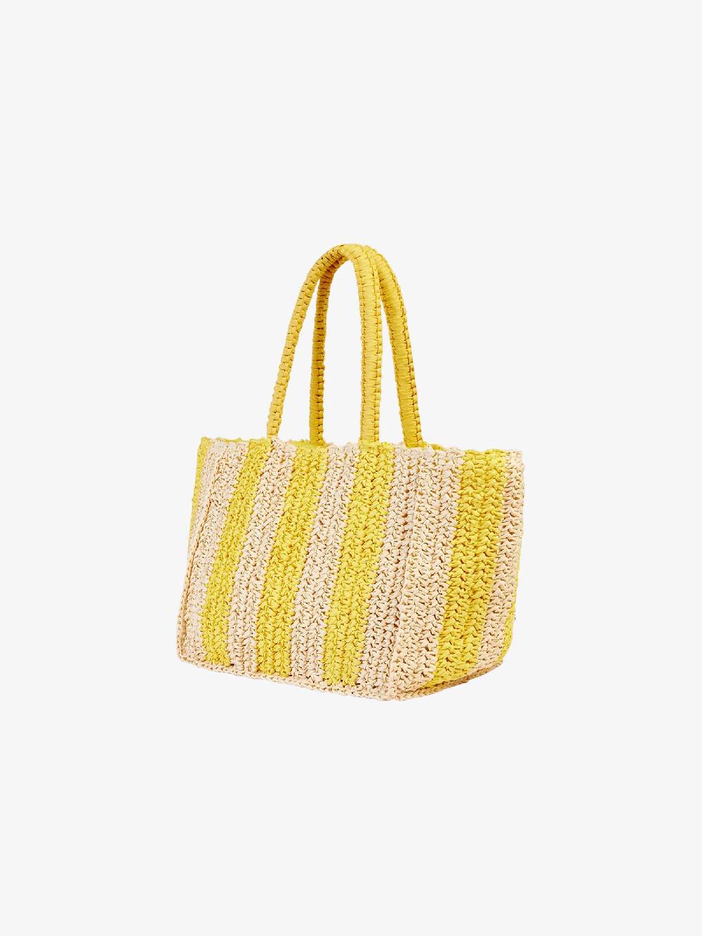 SUNDEK Borsa a mano VITA PAPER STRAW AW743ABPA100 donna giallo Vendite Flash